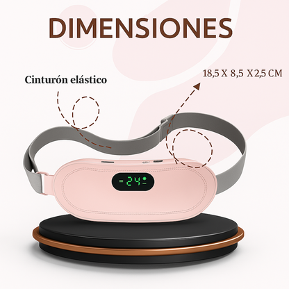 Cinturón Térmico para Cólicos Menstruales | Alivio Rápido con Calor y Masaje