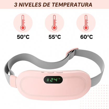 Cinturón Térmico para Cólicos Menstruales | Alivio Rápido con Calor y Masaje
